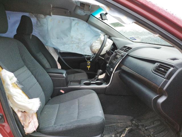 4T1BF1FK5FU929717 - 2015 TOYOTA CAMRY LE ბურგუნდია ფოტო 5