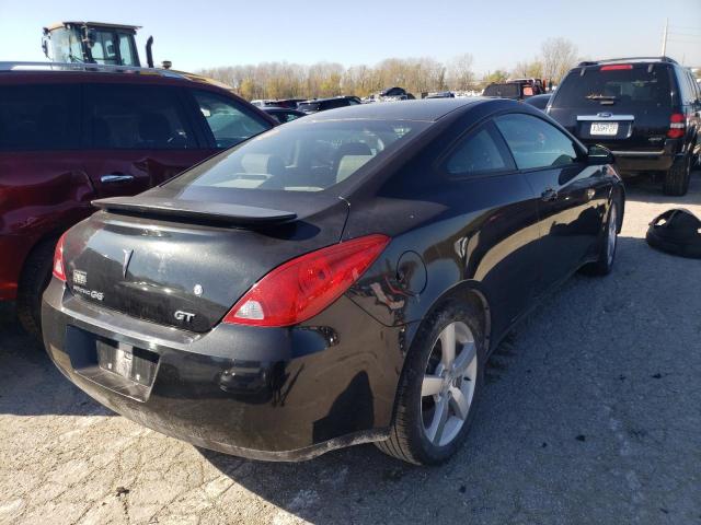 1G2ZH17N984182507 - 2008 PONTIAC G6 GT BLACK photo 4