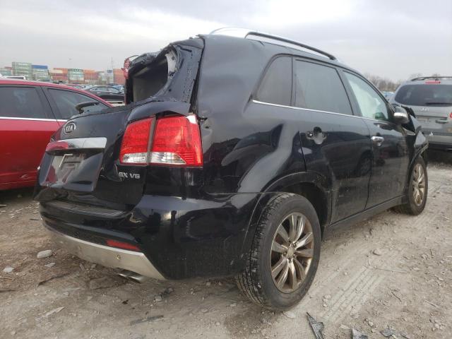 5XYKW4A22DG363849 - 2013 KIA SORENTO SX BLACK photo 4