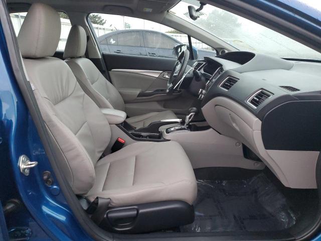 19XFB2F98EE050696 - 2014 HONDA CIVIC EXL Mavi foto 5