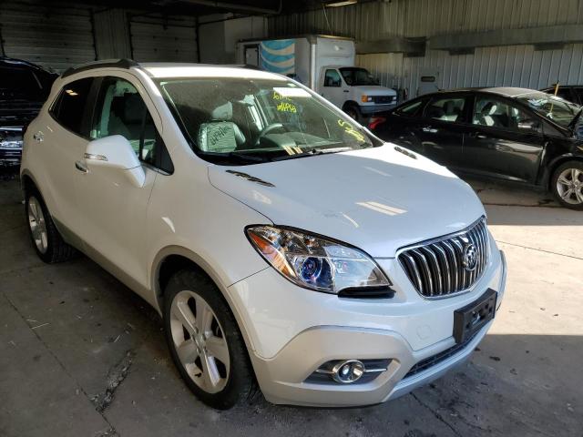 KL4CJBSB6FB113480 - 2015 BUICK ENCORE CON WHITE photo 1