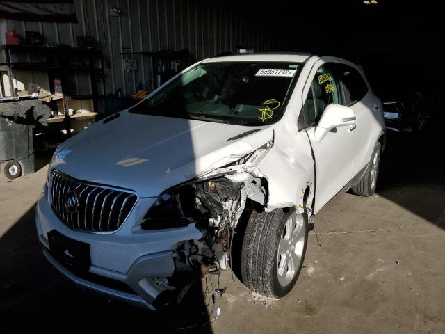 KL4CJBSB6FB113480 - 2015 BUICK ENCORE CON WHITE photo 9