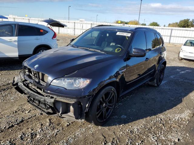 5YMGY0C50BLK26398 - 2011 BMW X5 M BLACK photo 2