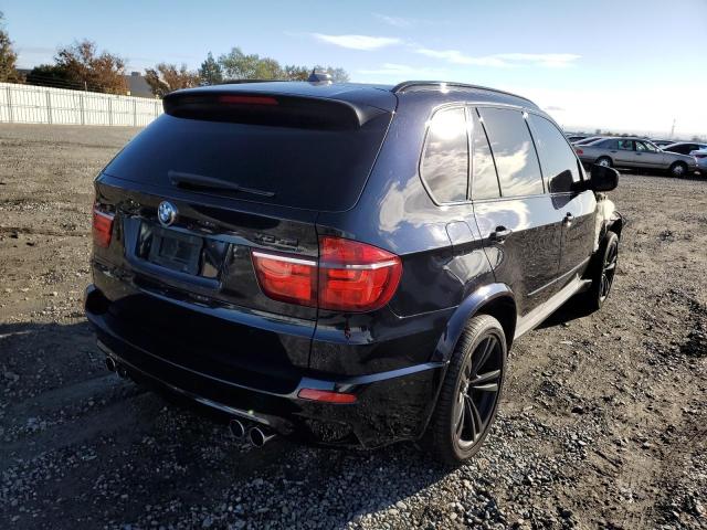 5YMGY0C50BLK26398 - 2011 BMW X5 M BLACK photo 4