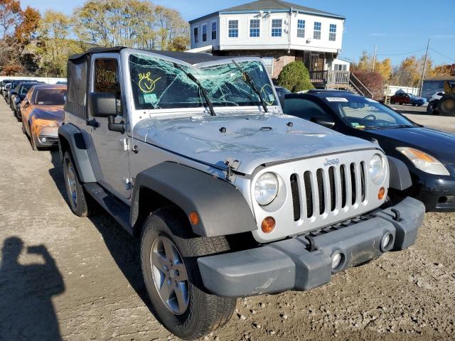 1J4AA2D19AL213278 - 2010 JEEP WRANGLER S SILVER photo 1