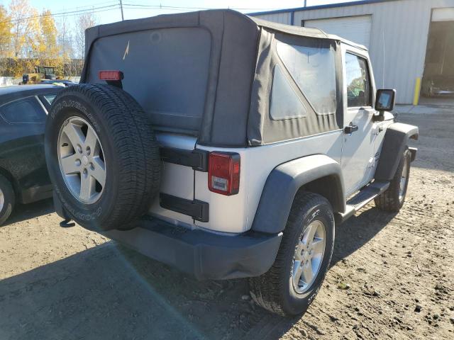 1J4AA2D19AL213278 - 2010 JEEP WRANGLER S SILVER photo 4