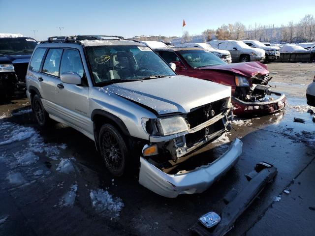 JF1SF65681H724678 - 2001 SUBARU FORESTER S ვერცხლისფერი ფოტო 1