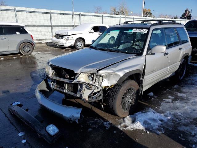 JF1SF65681H724678 - 2001 SUBARU FORESTER S ვერცხლისფერი ფოტო 2