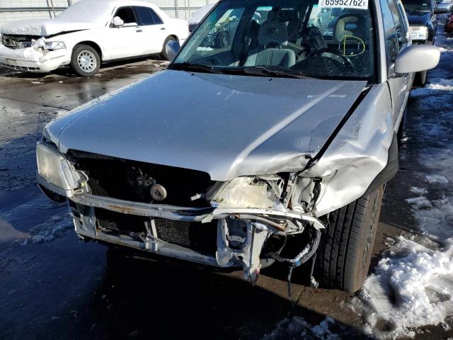 JF1SF65681H724678 - 2001 SUBARU FORESTER S ვერცხლისფერი ფოტო 9