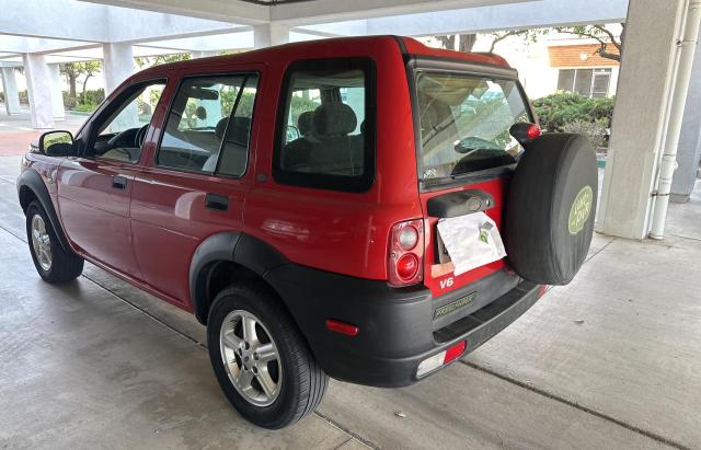 SALNM22242A360222 - 2002 LAND ROVER FREELANDER RED photo 3