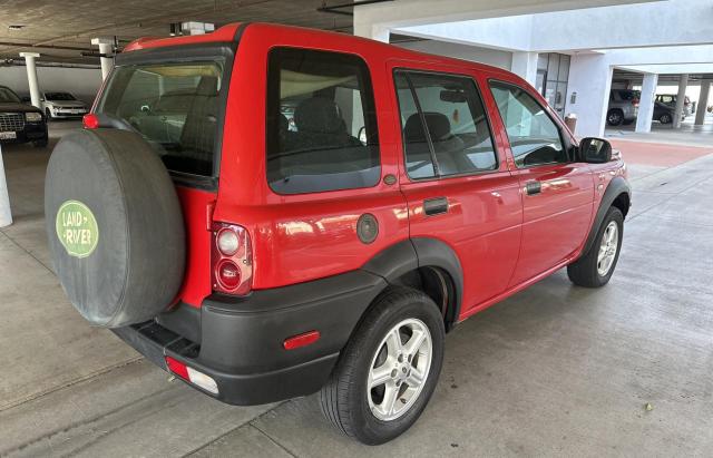 SALNM22242A360222 - 2002 LAND ROVER FREELANDER RED photo 4