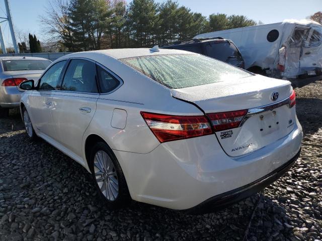 4T1BD1EB8EU021493 - 2014 TOYOTA AVALON HYB WHITE photo 3