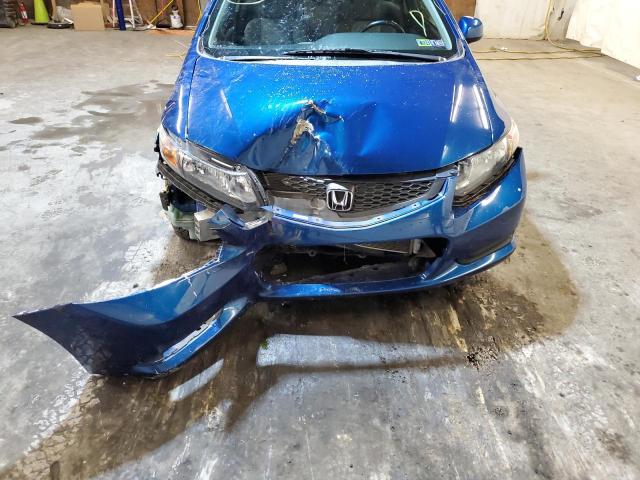 2HGFG3B1XCH554385 - 2012 HONDA CIVIC EXL Mavi foto 9