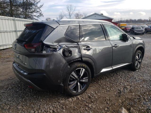 5N1BT3CB3NC733854 - 2022 NISSAN ROGUE SL GRAY photo 4