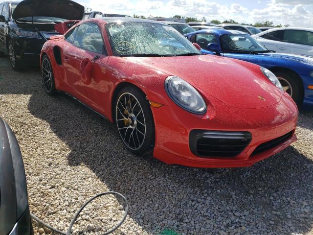 WP0AD2A90HS166150 - 2017 PORSCHE 911 TURBO RED photo 1