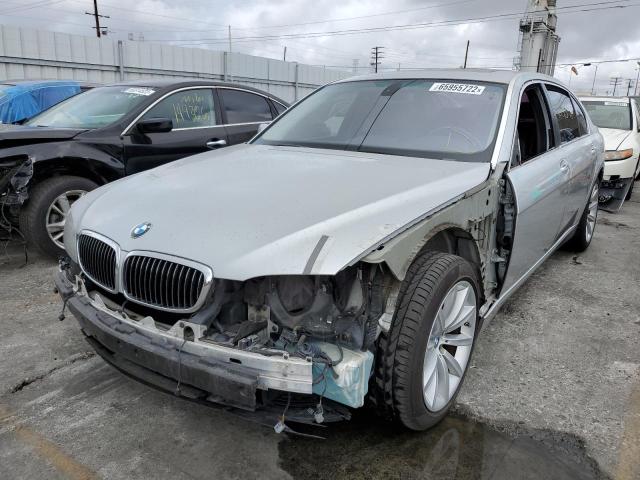 WBAHN83567DT65731 - 2007 BMW 750 SILVER photo 2