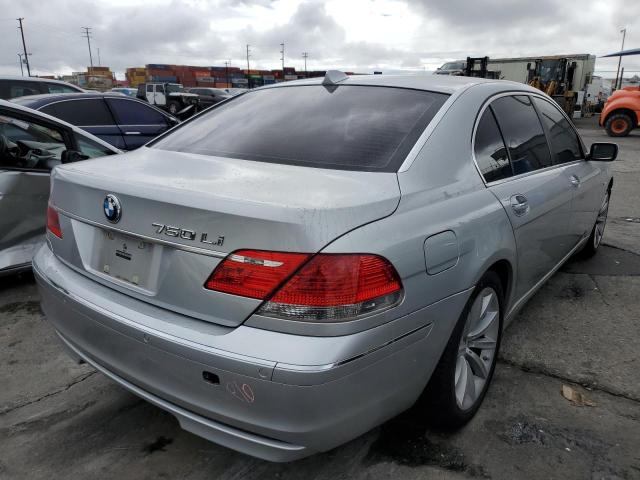 WBAHN83567DT65731 - 2007 BMW 750 SILVER photo 4