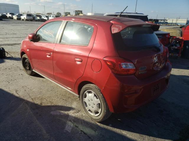 ML32A3HJ3HH002524 - 2017 MITSUBISHI MIRAGE ES MAROON photo 3