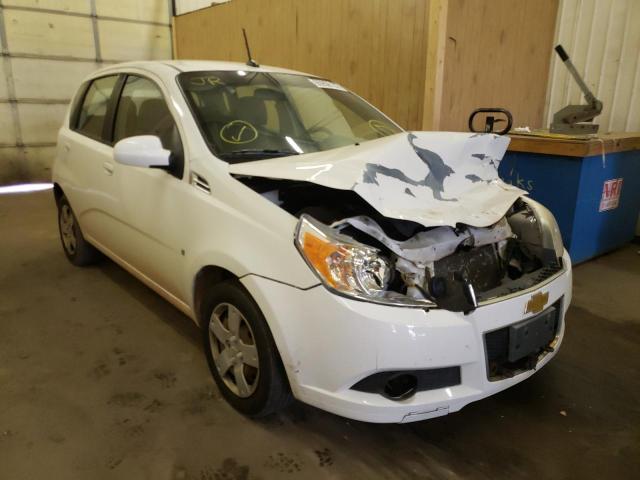 KL1TD66E89B632664 - 2009 CHEVROLET AVEO LS 白色 照片 1