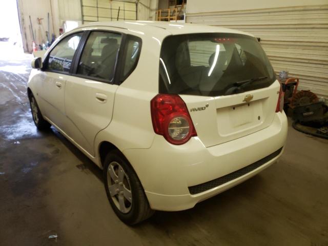 KL1TD66E89B632664 - 2009 CHEVROLET AVEO LS 白色 照片 3