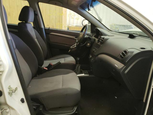 KL1TD66E89B632664 - 2009 CHEVROLET AVEO LS 白色 照片 5