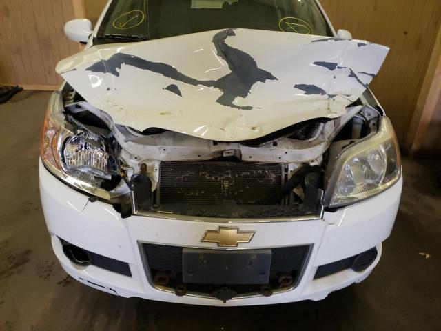 KL1TD66E89B632664 - 2009 CHEVROLET AVEO LS 白色 照片 9