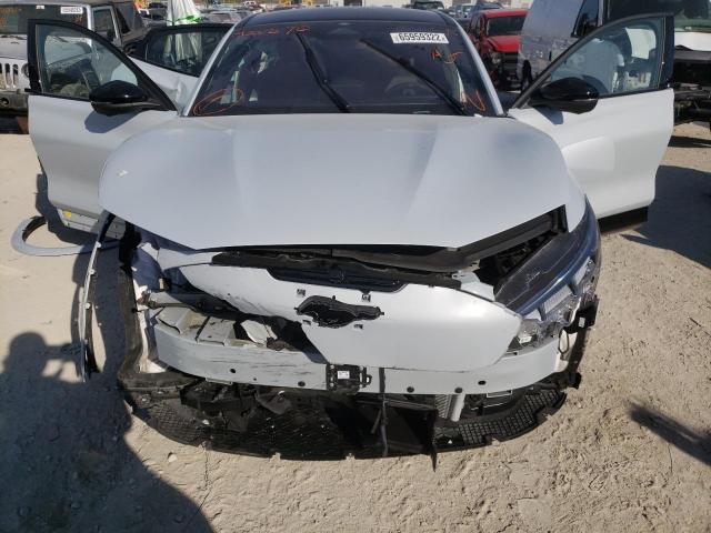 3FMTK4SX2NMA30870 - 2022 FORD MUSTANG MA WHITE photo 7