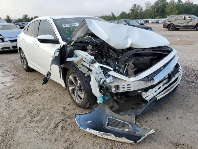 19XZE4F10KE013485 - 2019 HONDA INSIGHT LX WHITE photo 1