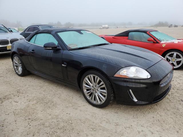 SAJWA4GBXBLB42285 - 2011 JAGUAR XK BLACK photo 4