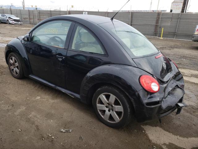 3VWPW31C07M513891 - 2007 VOLKSWAGEN NEW BEETLE BLACK photo 3