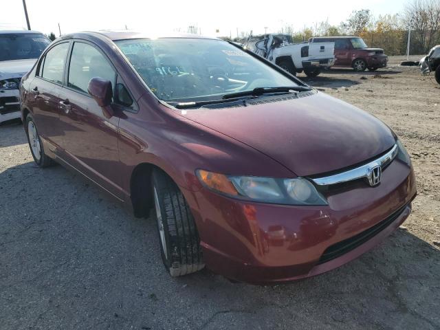 1HGFA16908L091611 - 2008 HONDA CIVIC EXL 勃艮第红 照片 1