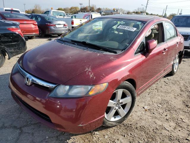 1HGFA16908L091611 - 2008 HONDA CIVIC EXL 勃艮第红 照片 2