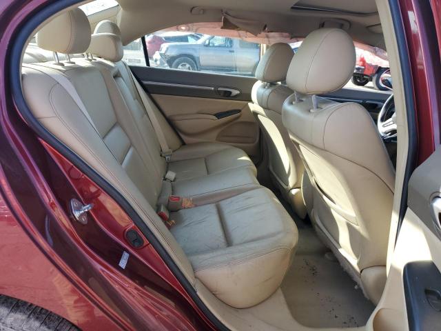 1HGFA16908L091611 - 2008 HONDA CIVIC EXL 勃艮第红 照片 6