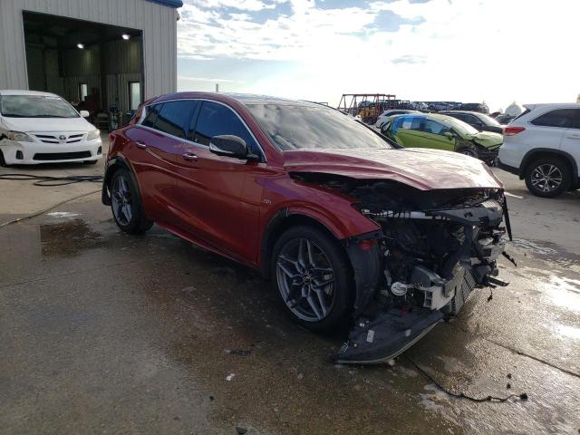 SJKCH5CP1JA049695 - 2018 INFINITI QX30 BASE BURGUNDY photo 1