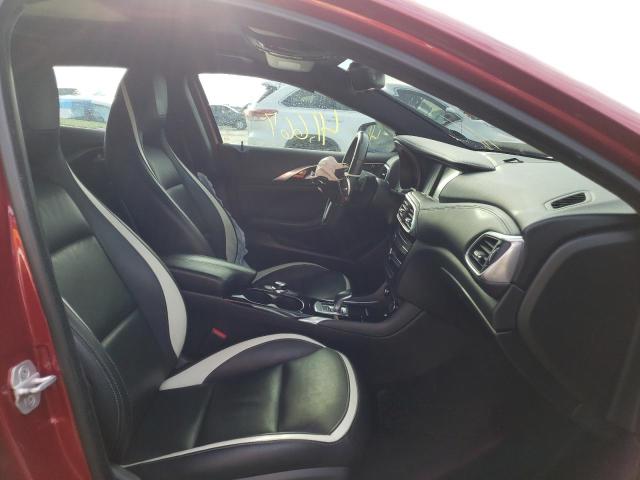 SJKCH5CP1JA049695 - 2018 INFINITI QX30 BASE BURGUNDY photo 5