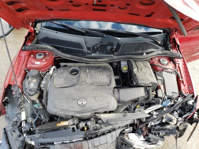 SJKCH5CP1JA049695 - 2018 INFINITI QX30 BASE BURGUNDY photo 7