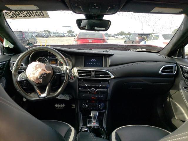 SJKCH5CP1JA049695 - 2018 INFINITI QX30 BASE BURGUNDY photo 9