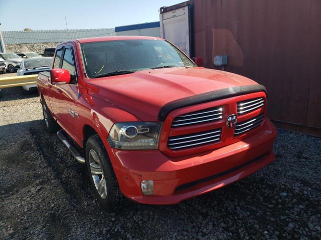 1C6RR6HT3DS671548 - 2013 RAM 1500 SPORT RED photo 1