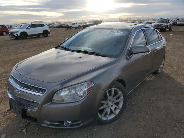 1G1ZE5E00CF196787 - 2012 CHEVROLET MALIBU LTZ ნაცრისფერი ფოტო 2