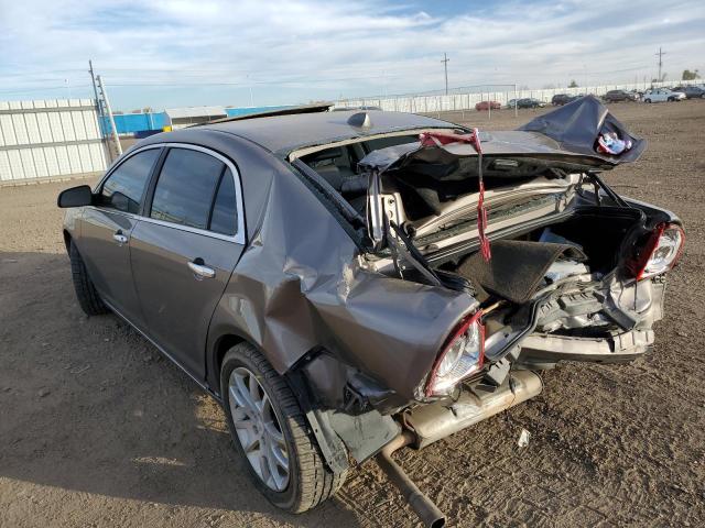 1G1ZE5E00CF196787 - 2012 CHEVROLET MALIBU LTZ ნაცრისფერი ფოტო 3