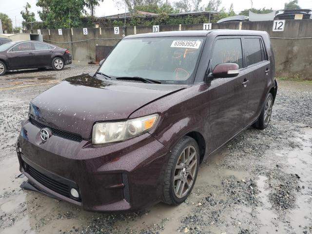 JTLZE4FE0B1141610 - 2011 TOYOTA SCION XB ბურგუნდია ფოტო 2