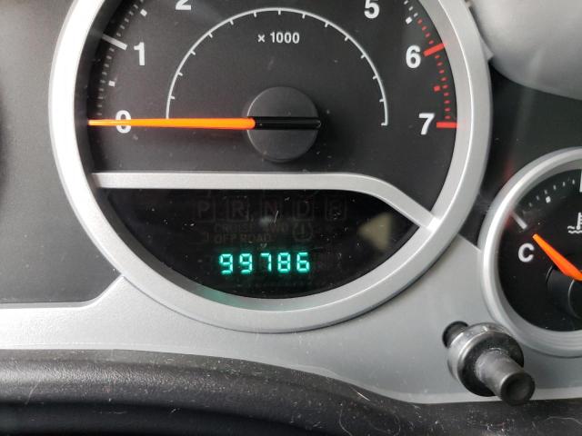 1J4FA54199L772185 - 2009 JEEP WRANGLER S BLUE photo 8