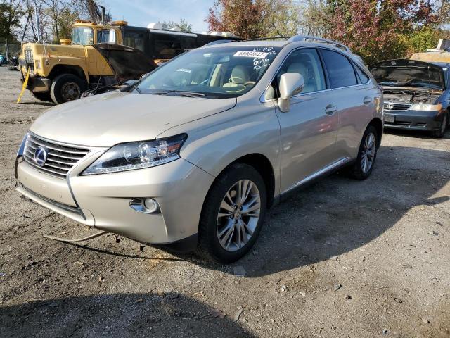 JTJBC1BA3D2060096 - 2013 LEXUS RX 450 BEIGE photo 2