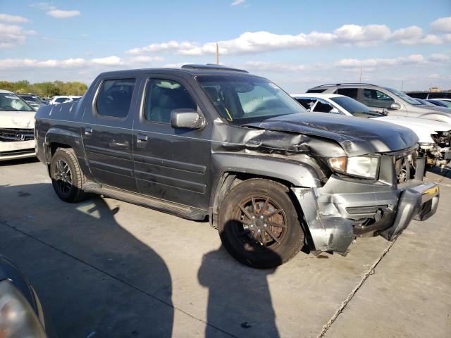 2HJYK165X7H520102 - 2007 HONDA RIDGELINE CHARCOAL photo 4