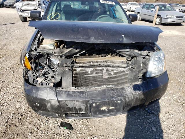 1MEHM42167G613387 - 2007 MERCURY MONTEGO PR შავი ფოტო 9