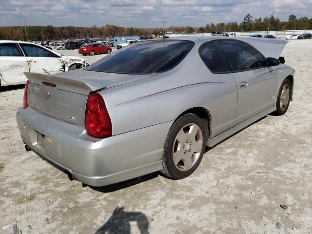 2G1WL16C669359627 - 2006 CHEVROLET MONTE CARL 银色 照片 4