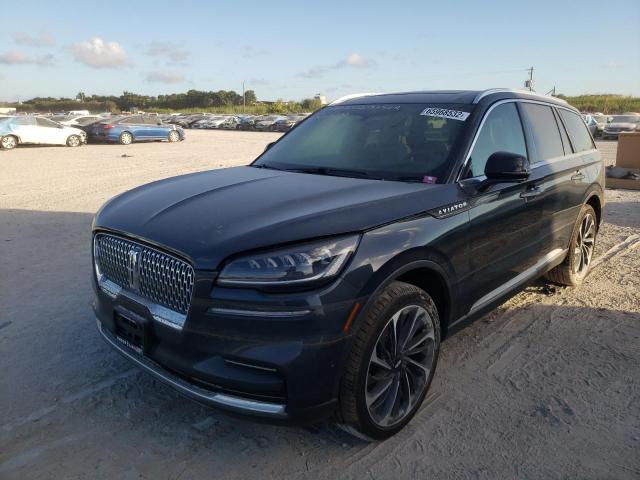 5LM5J7XC6NGL05716 - 2022 LINCOLN AVIATOR RE 石墨色 照片 2