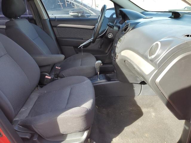 KL1TD566X8B153955 - 2008 CHEVROLET AVEO BASE RED photo 5