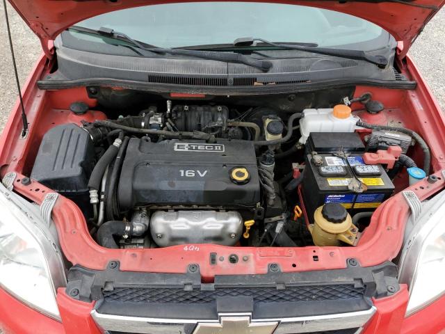 KL1TD566X8B153955 - 2008 CHEVROLET AVEO BASE RED photo 7