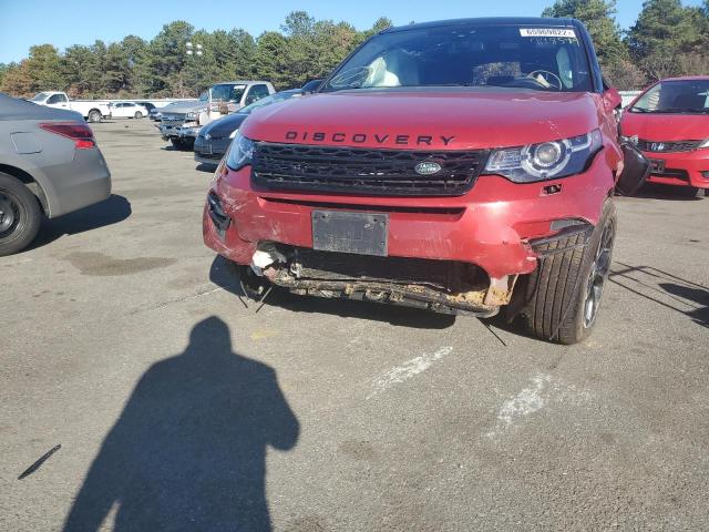 SALCR2RX4JH748549 - 2018 LAND ROVER DISCOVERY RED photo 9